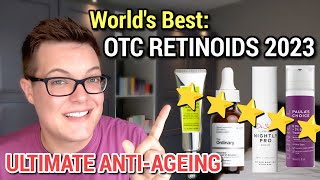 Best OTC RETINOIDS 2023  Ultimate AntiAging Serums [upl. by Eidnim493]