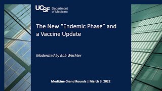 The New “Endemic Phase” and a Vaccine Update [upl. by Hselin]