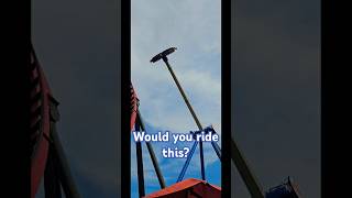 Nearly Upside Down  Sky Striker  Six Flags Great America [upl. by Ayak]