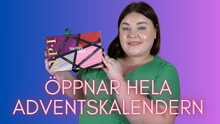 ÖPPNAR OPI ADVENTSKALENDER 2023 [upl. by Stephana]