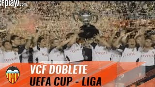 The Valencia CF Doblete 2004 UEFA CUP AND LA LIGA [upl. by Tesler]