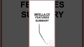 Impella CP features summary impella [upl. by Philipp]