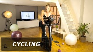 Entrainement Cardio  Abdo sur vélo dappartement Cycling Kettler  FITNESS STUDIO BY LUCILE [upl. by Elberfeld]