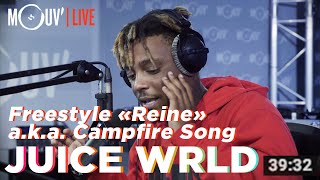 Juice WRLD freestyle sur quotReinequot de Dadju  quotCampfire Songquot official [upl. by Mara321]