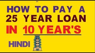 Home loan repayment tips 25 year Loan Paid in 10 years How [upl. by Ttiwed]