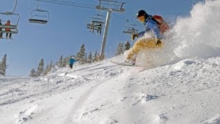 30 seconds of POW  Sunshine Village  Ski amp Snowboard Banff Canada [upl. by Eenafets469]