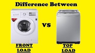 Front Load vs Top Load Washing Machine [upl. by Alexandro332]