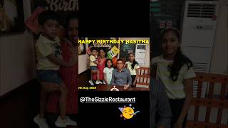 Hasithas Birthday Celebrations at The Sizzle on 30th August 2024TheSizzle Birthday Celebrations [upl. by Annhoj]