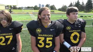 OSFL Playoffs U10 Quarterfinal  Mississauga Huskies vs Waterloo Jr Warriors [upl. by Rengia]