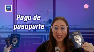 CÓMO PAGAR EL PASAPORTE VENEZOLANO 2024 [upl. by Miculek]