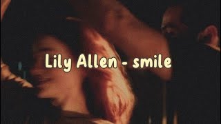 Lily Allen  Smile 💋 Lyrics fypシ songlyrics smile lilyallen [upl. by Aarika]