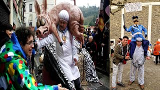 La locura del carnaval de Tolosa País Vasco España [upl. by Morentz75]