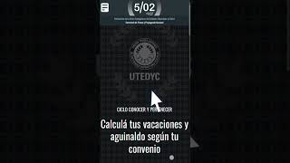 Tutorial de aguinaldo y vacaciones UTEDYC [upl. by Post]