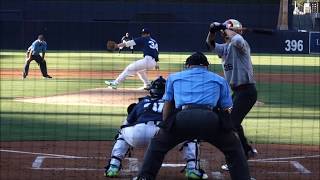 JT Ginn Brandon High School RHP Perfect Game AllAmerican Classic [upl. by Hailahk89]