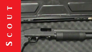 mossberg 500 12ga shotgun review amp assemble [upl. by Notlil797]