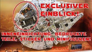 LEGO 75192 Millennium Falcon im Inneren Exklusive Einblicke [upl. by Calie]