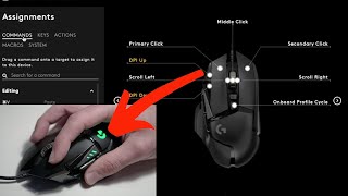 How to Setup Custom Buttons of Logitech G502 Hero Mouse [upl. by Gottlieb]