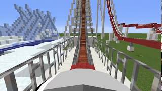 Superman Final Flight a Minecraft BampM Coaster [upl. by Ojoj225]