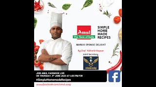 Chef Yatharth Kapoor Episode 379 SimpleHomemadeRecipes Facebook Live [upl. by Acirrej]