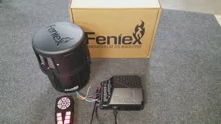 Feniex Hammer Demo with Triton controlled by Typhoon Handheld [upl. by Nohcim]