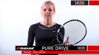 Tennis Express  Babolat Pure Drive Racquet Review [upl. by Yevi605]