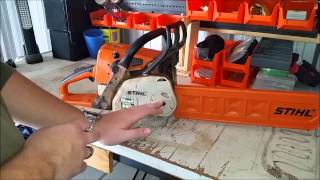 STIHL ms210c Review [upl. by Anawit]