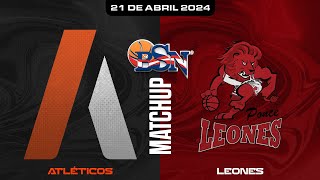 Atléticos de San Germán vs Leones de Ponce  BSN2024 [upl. by Layman439]