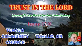 Sept 22 2024  Proverbs 3510  Pastor David Hills  Tumalo Community Church  Tumalo OR [upl. by Nicholl154]