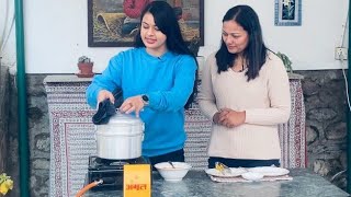 Shoot with reecha sharma   cooking with reecha [upl. by Anar]