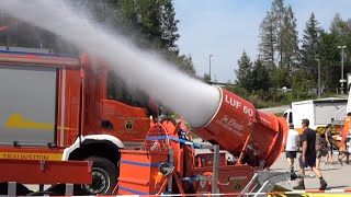 30 Jahre Jugendfeuerwehr Inzell mit Ausstellern aller Blaulicht  Organisation [upl. by Arahk]