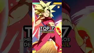 ¿Cuál es el MEJOR JUEGO de Dragon Ball 🔝🤔 dragonball gaming dragonballsparkingzero [upl. by Ahseim822]