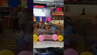 MSRTC रत्नागिरीkonkan virlvideo रत्नागिरी कोकण बस msrtc [upl. by Samp788]