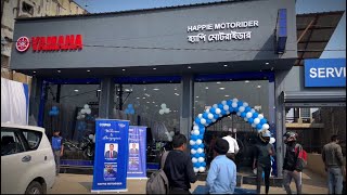 New Yamaha showroom in Durgapur  Inauguration Day  wheelie on Demand ​⁠MrInteresting [upl. by Nilrak]