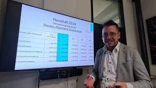 Finanzhaushalt Stadt Waldkirchen 2024 [upl. by Novy75]