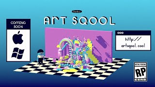 ART SQOOL MacPC game — trailer [upl. by Jedd]