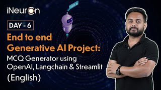 DAY6 LLM Generative AI Project using OpenAI amp LangChain [upl. by Iveel632]