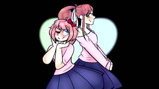 DDLC Tribute  Sayori x Monika  I kissed girl [upl. by Sonya]