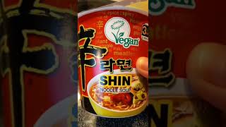 Nongshim Vegan Shin Noodle Soup [upl. by Ymmac662]