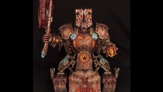 Khorne Lord of Skulls  painting tutorial by Medows [upl. by Pinelli]