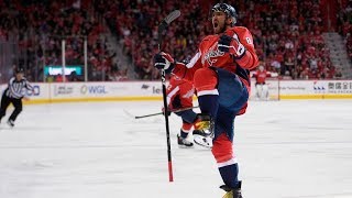 Watch all 49 Alex Ovechkin goals from 201718 season [upl. by Zosi]