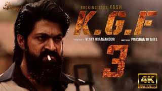 KGFChapter 3 New Hindi Dubbed Full Movie 4K factsYashSanjay DuttRaveena SrinidhiPrashanth Neel [upl. by Alul141]