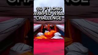 110ft Warped Wall Challenge Obstacle Course [upl. by Ario]