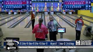 Northwest Missouri Sr Bowlers Tour Mission Bowl in Olathe Olathe Ks 12824 [upl. by Wons]