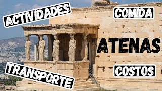 24 horas en ATENAS  ¿QUÉ VISITAR TOUR A PIE  Grecia [upl. by Howlend459]