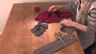 How to Sew the Most Clever Ruffled Shirts  DIY Shirt Designs [upl. by Kazim]