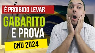 BOMBA Não pode levar nem GABARITO e nem PROVA para casa I Concurso Unificado CONVOCAÇÃO CNU [upl. by Gilly]