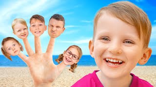 Vania Mania Kids Beach Song  Nursery Rhymes amp Kids Songs [upl. by Swanson]