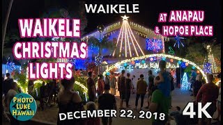 Waikele Christmas Lights 12222018 [upl. by Chucho]