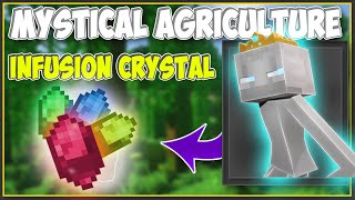 Mystical Agriculture Infusion Crystals Alles wofür die gut sind erklärt  minecraft Tutorial [upl. by Ecnaiva]