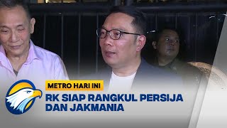 Janji RK Cintai Jakarta dan Seluruh Isinya Metro Hari Ini [upl. by Cocke]